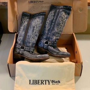 Liberty Black Women's Boots -Size 9